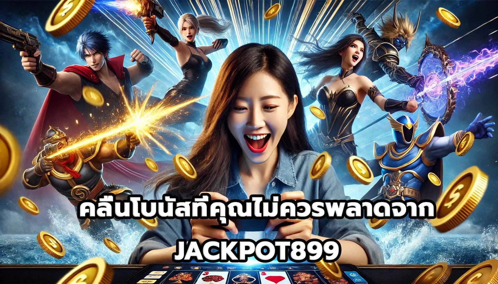 คลื่นโบนัสที่คุณไม่ควรพลาดจาก JACKPOT899-6