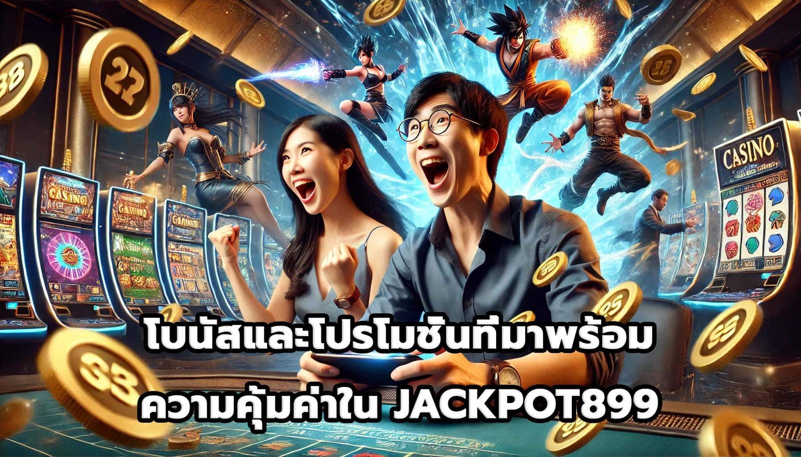 คลื่นโบนัสและโปรโมชั่นที่มาพร้อมความคุ้มค่าใน JACKPOT899-7