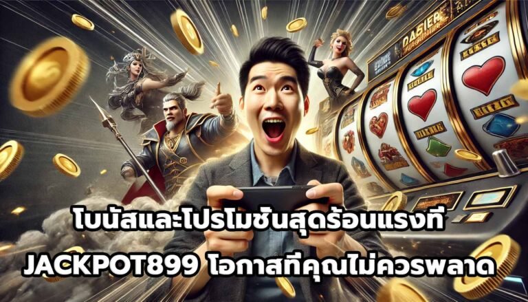 โบนัสและโปรโมชั่นสุดร้อนแรงที่ JACKPOT899 โอกาสที่คุณไม่ควรพลาด-3